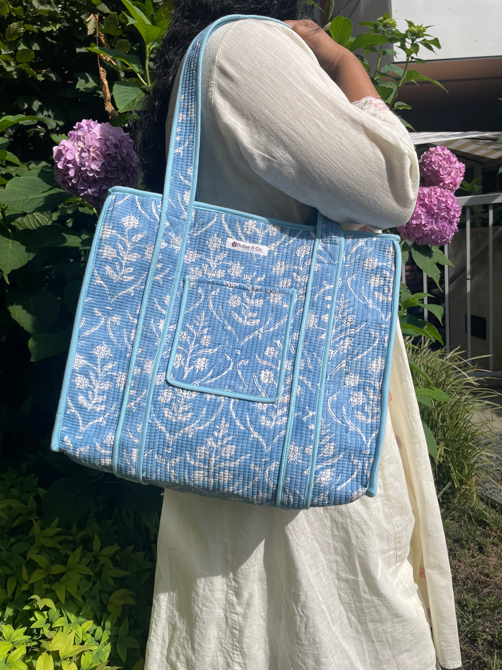 Blue Silence Tote