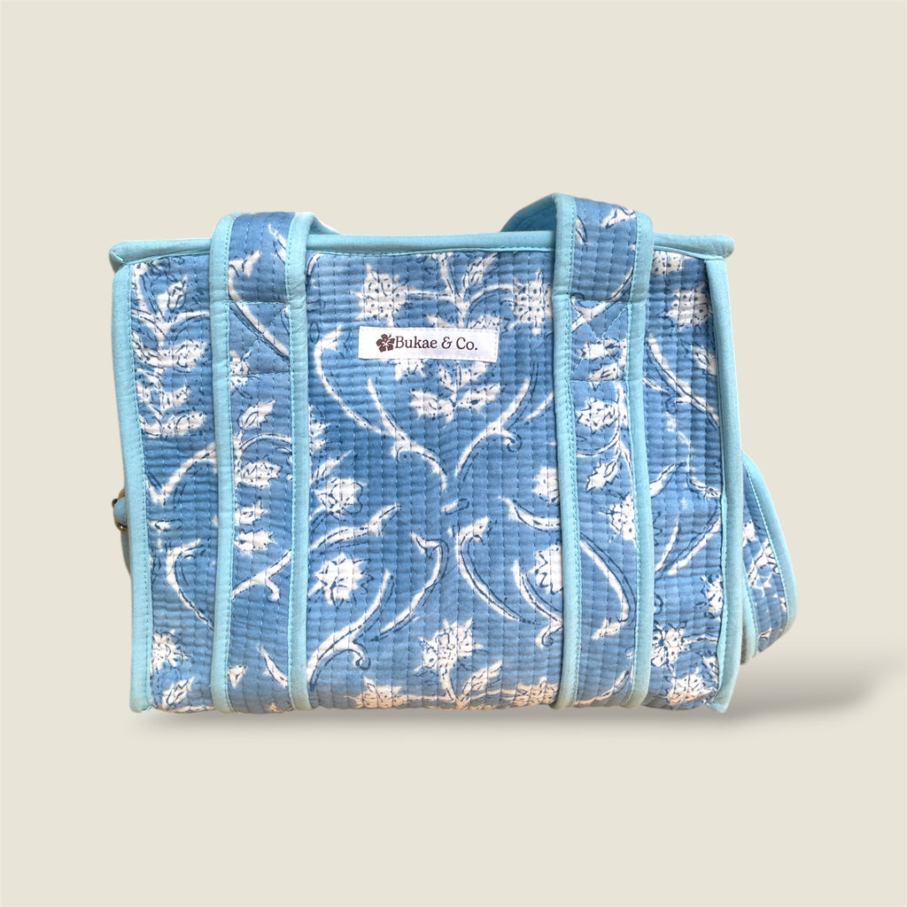 Blue Silence Crossbody Bag