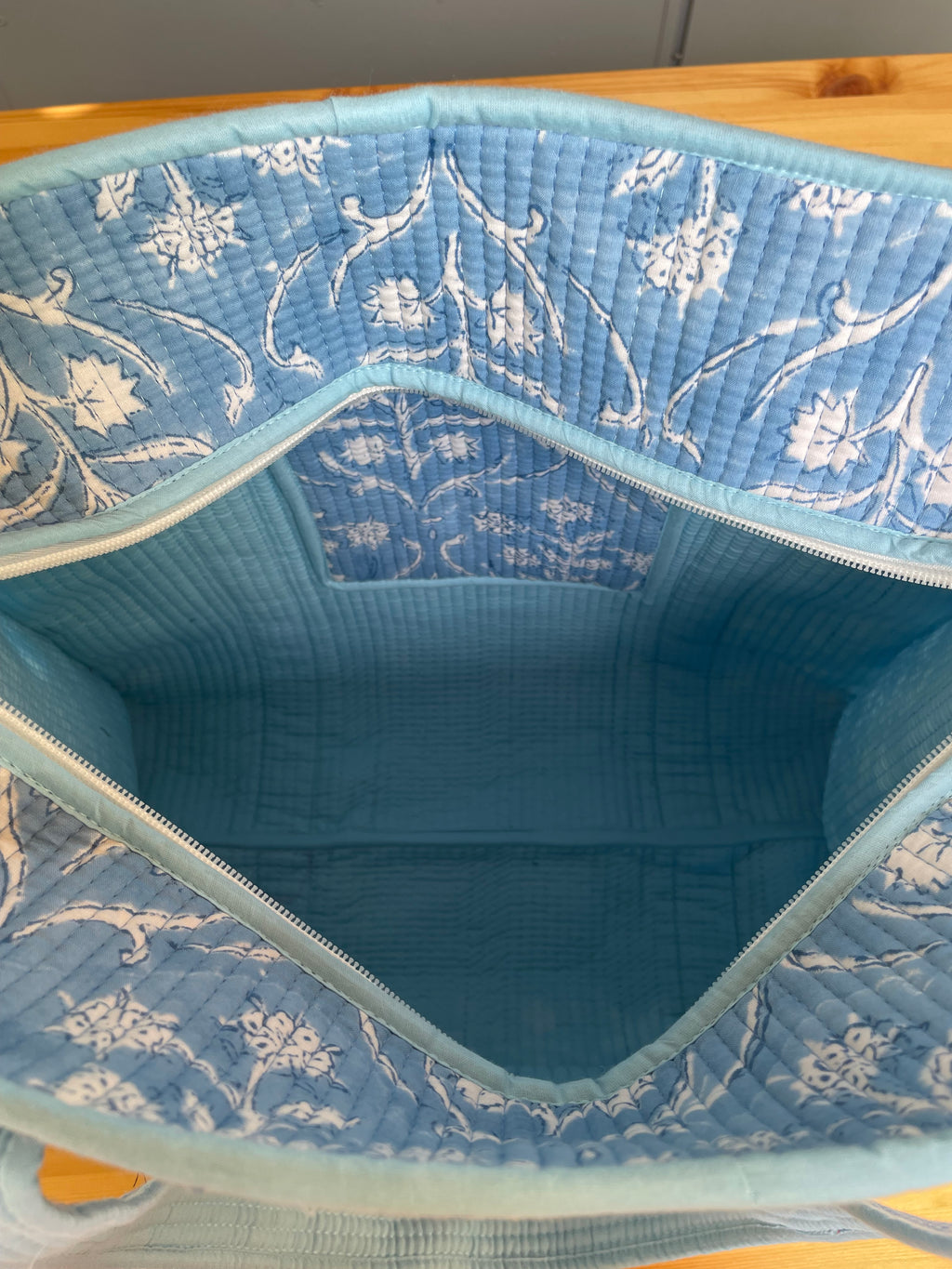 Blue Silence Tote