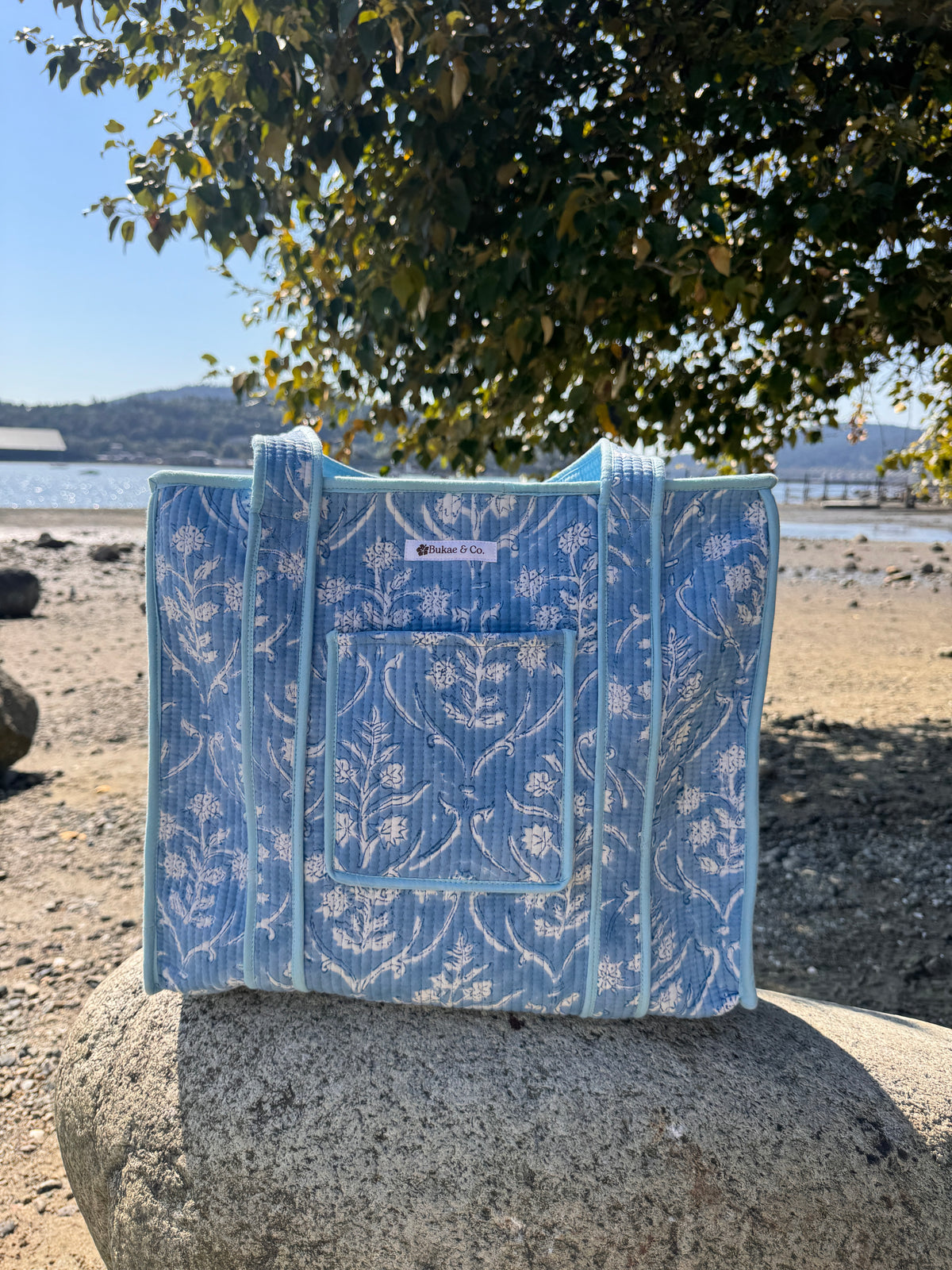 Blue Silence Tote