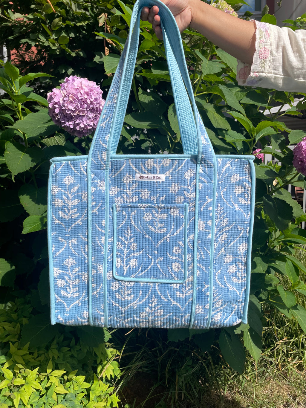 Blue Silence Tote